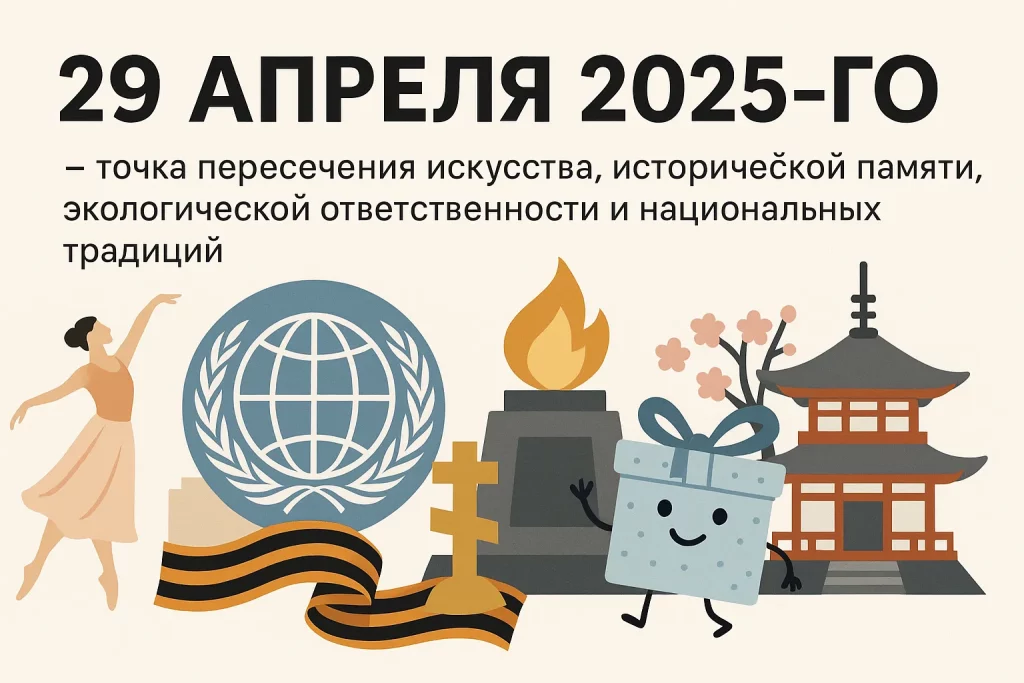 29 апреля 2025-го — точка пересечения искусства, исторической памяти, экологической ответственности и национальных традиций. В...