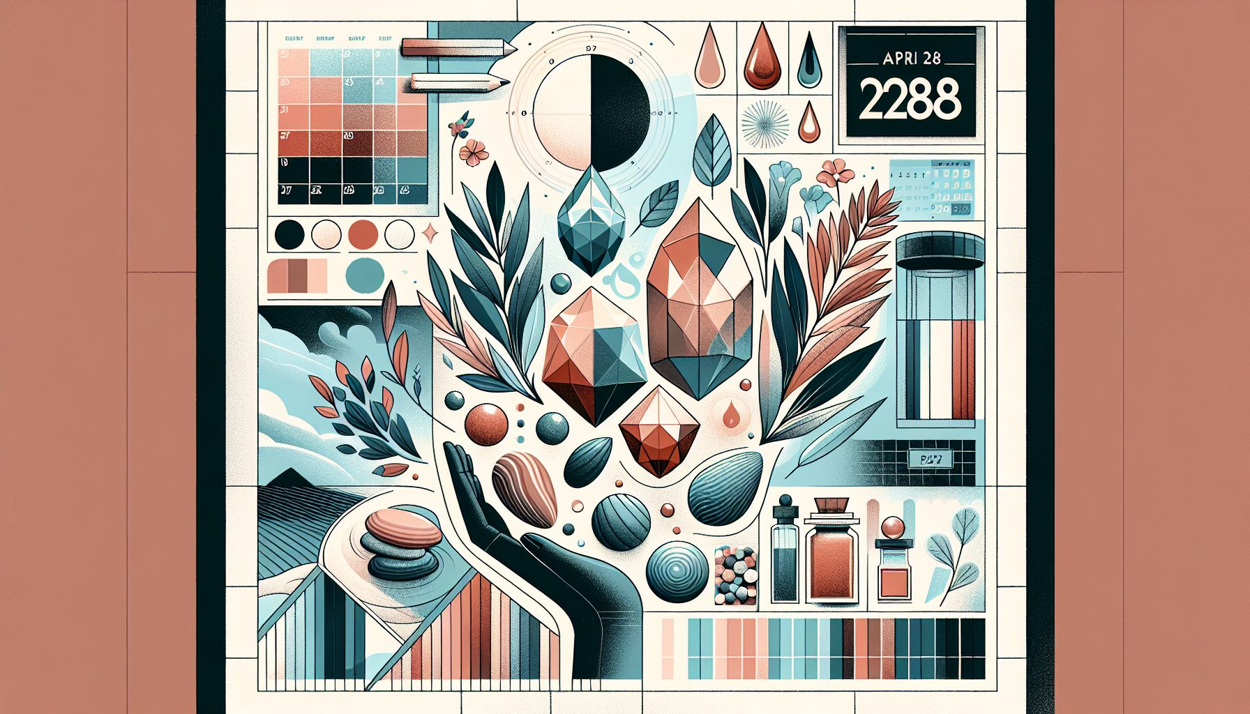 Практические советы: Цвет, камень и аромат дня на 28 апреля 2025 — твой источник силы для реализации намерений