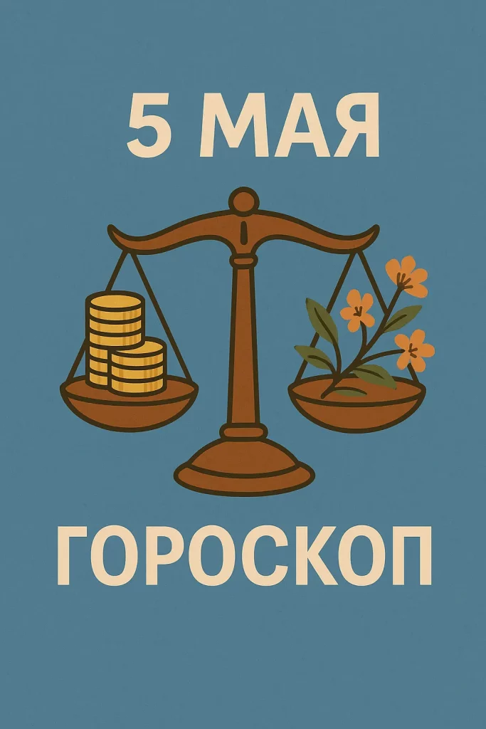 Гороскоп 5 мая 2025: Луна в Весах, Солнце с Юпитером в Тельце