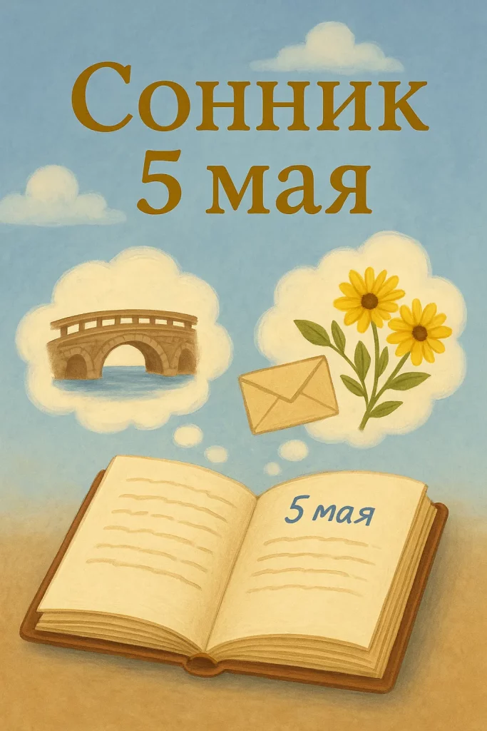 Сонник 5 мая — толкование снов о мостах, письмах и цветущих садах