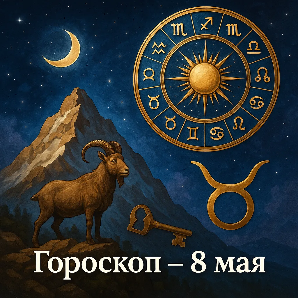 Гороскоп 8 мая 2025 — Луна в Козероге, баланс и результат