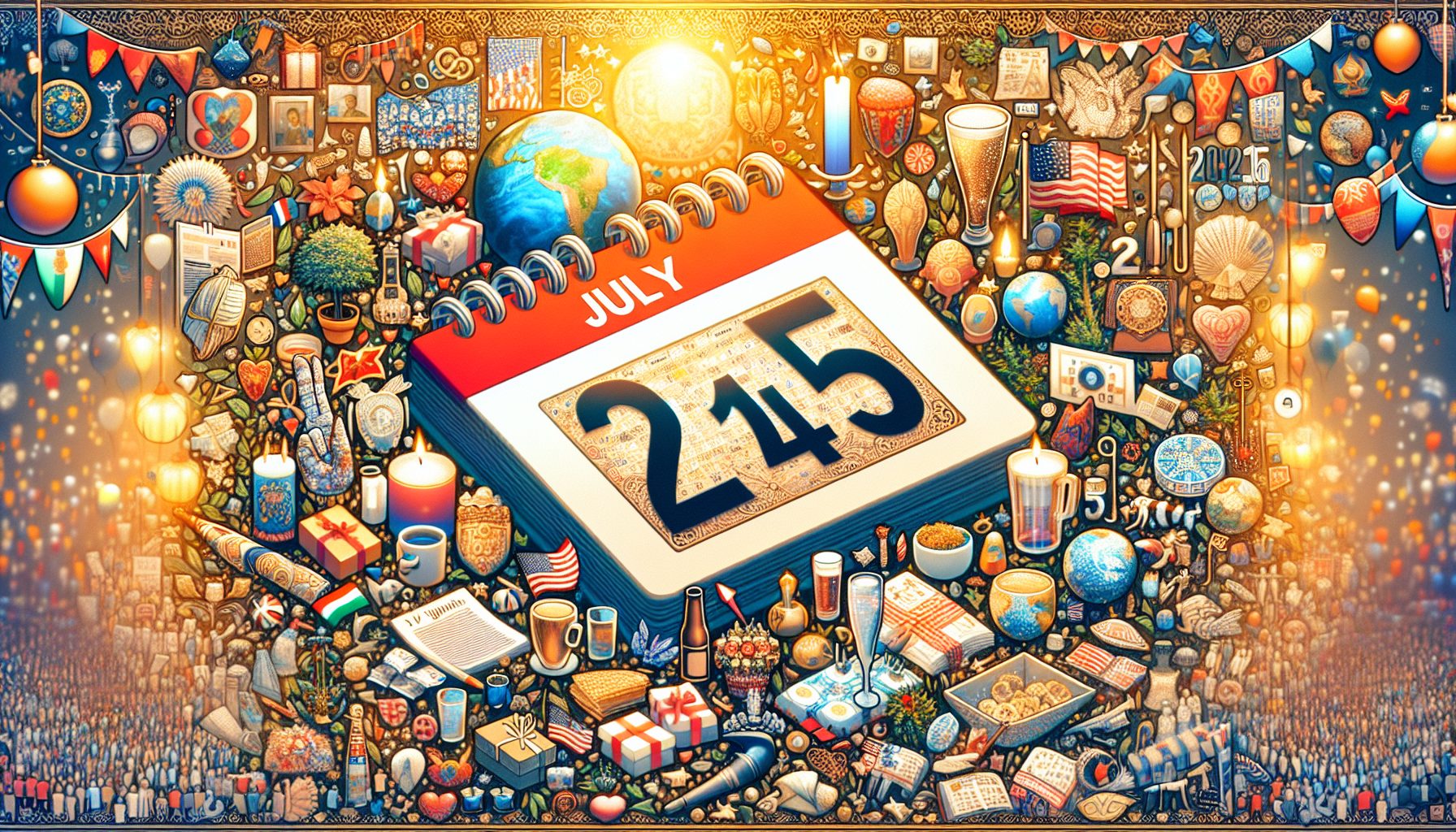 Праздники сегодня: карта 14 июля 2025 года