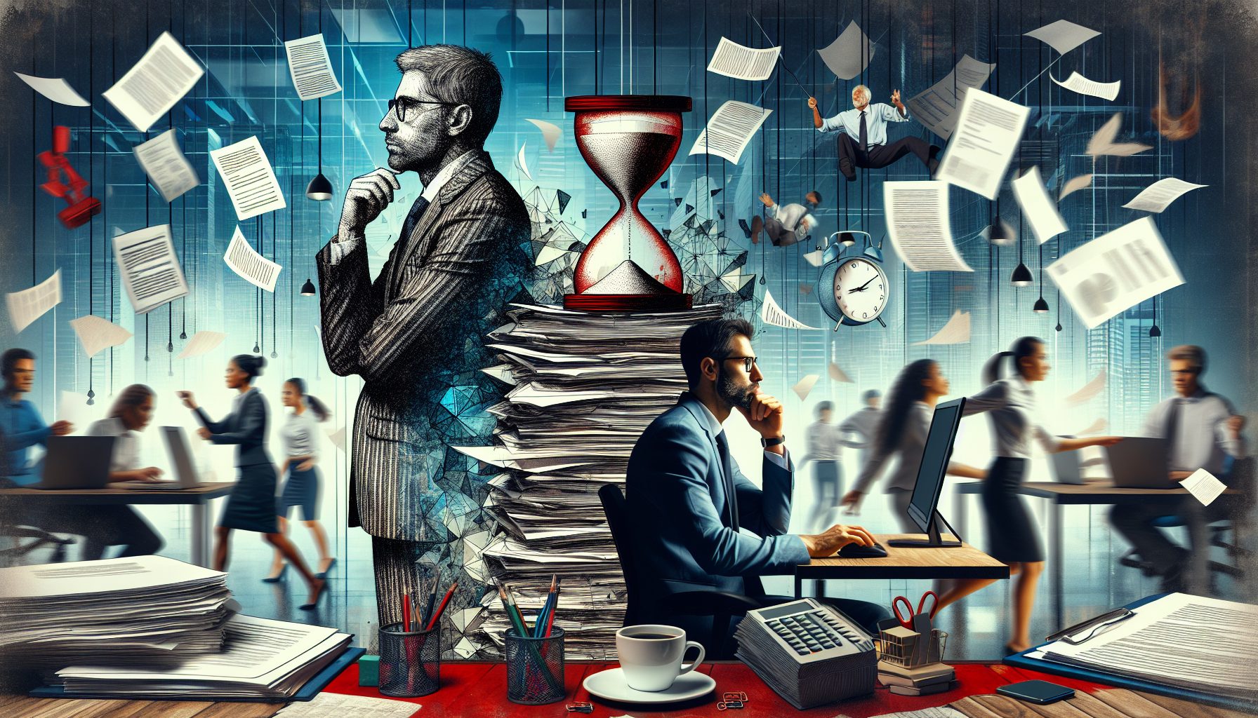 Работа: отчёты, боссы, дедлайны