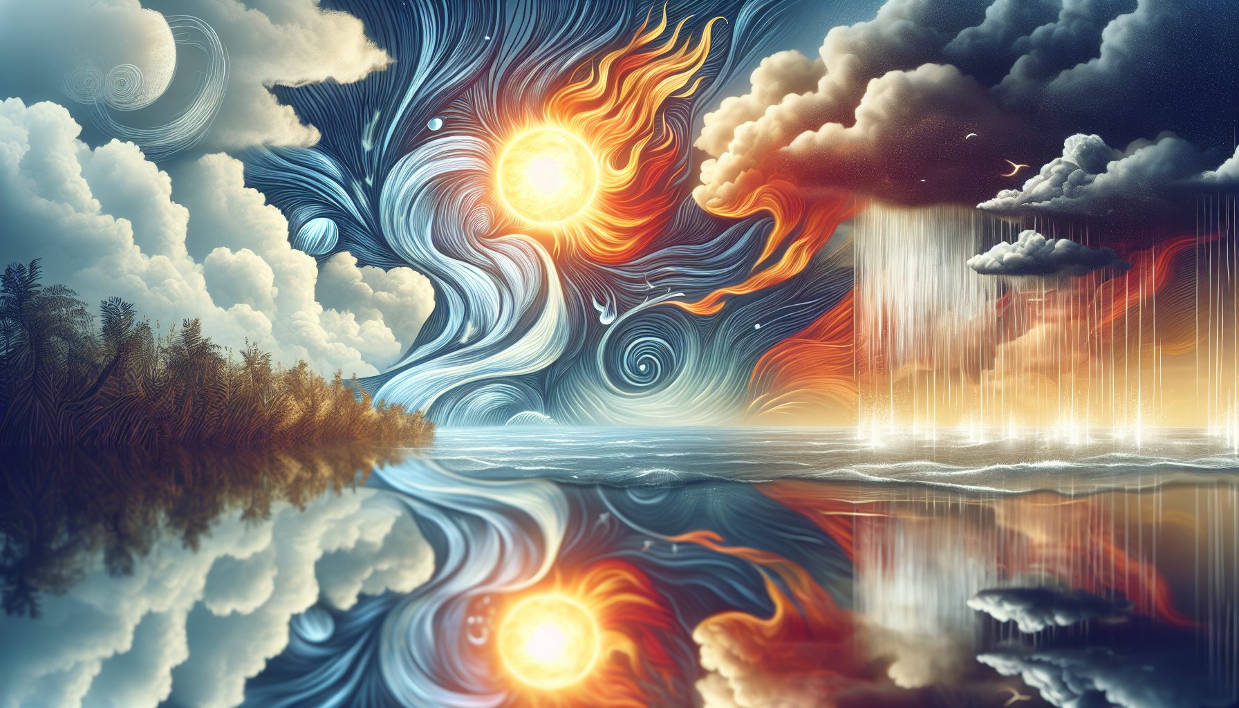 Погодные мотивы: вода, жара и грозы