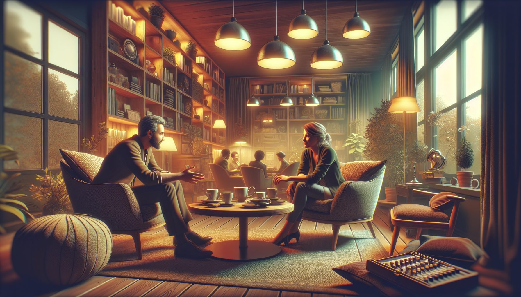 Тёплые общения и немного перца