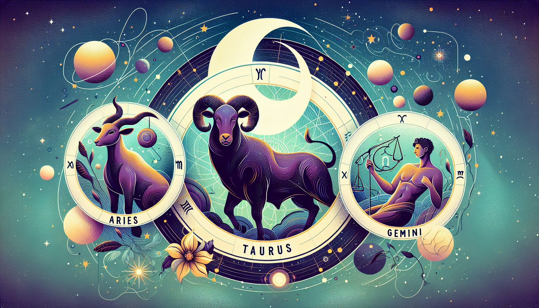Овен, Телец, Близнецы