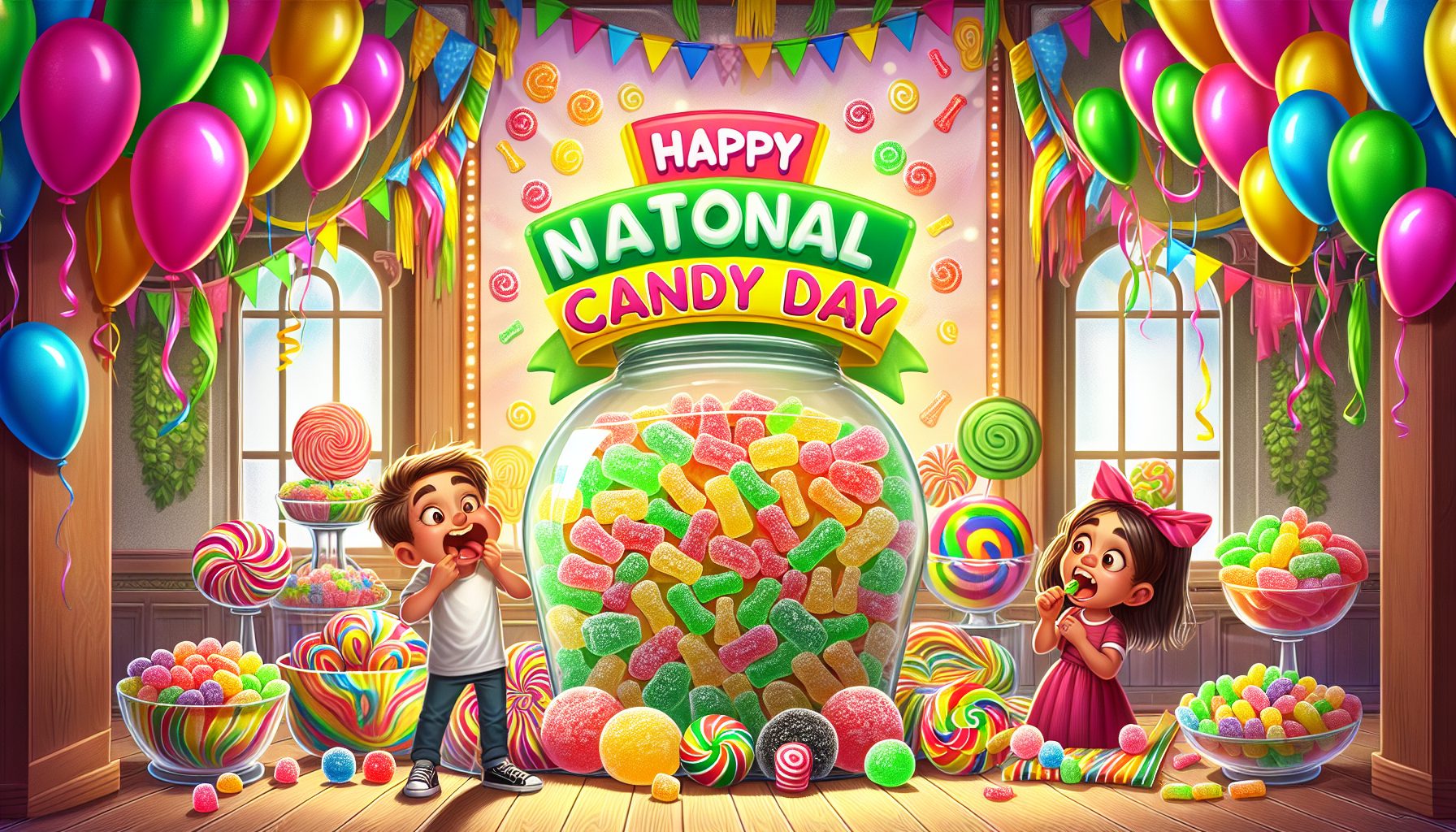 National Sour Candy Day — кислое настроение