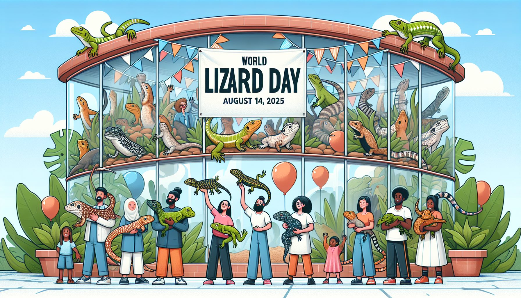 World Lizard Day: любители рептилий выходят из террариумов
