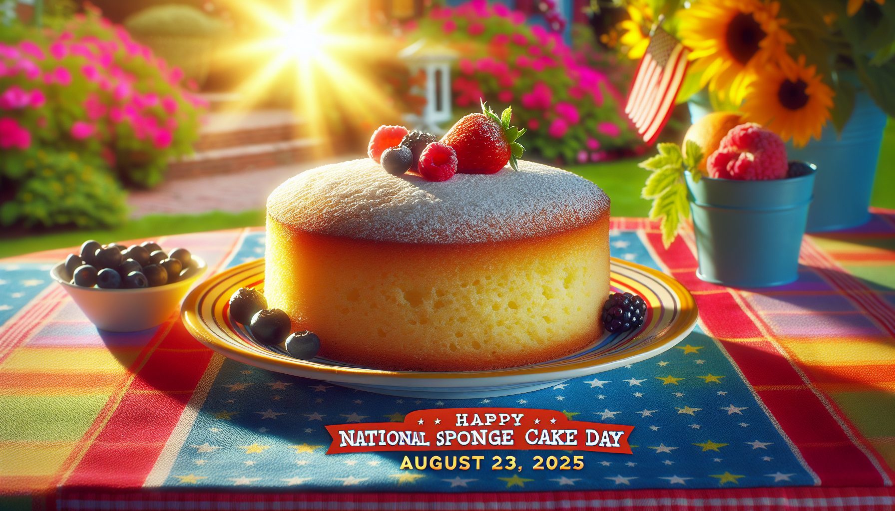 National Sponge Cake Day в США