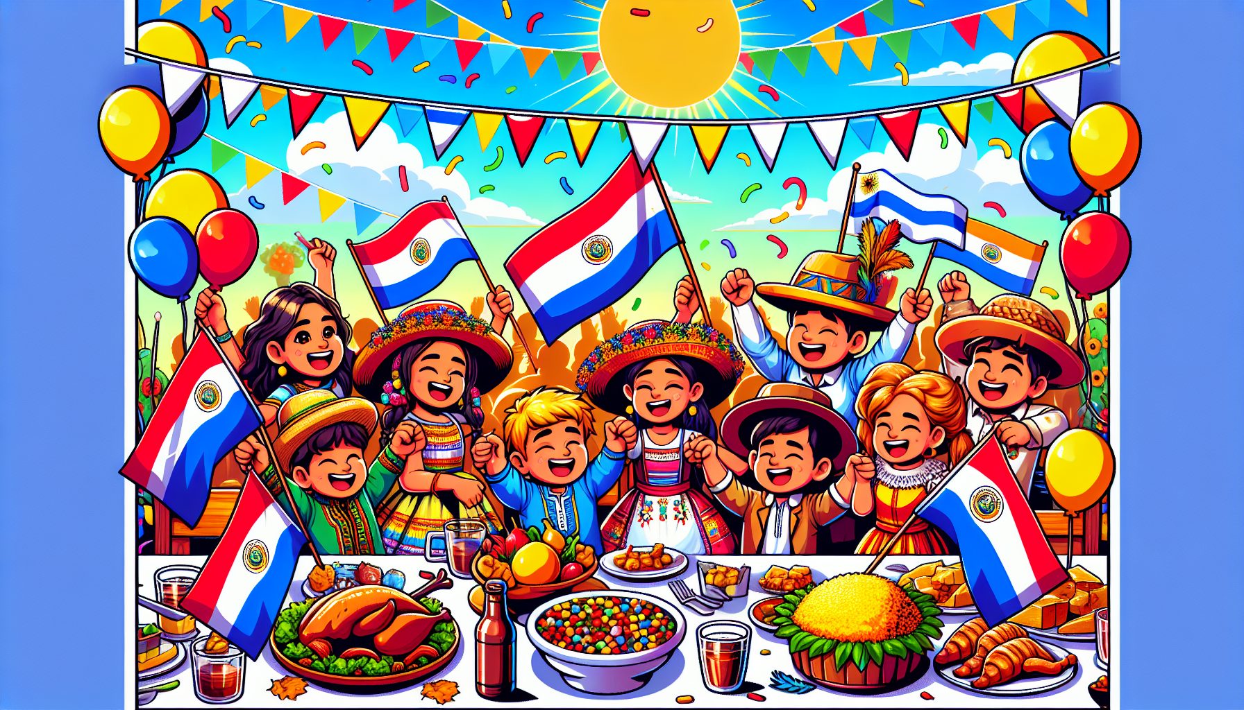Día del Niño в Парагвае