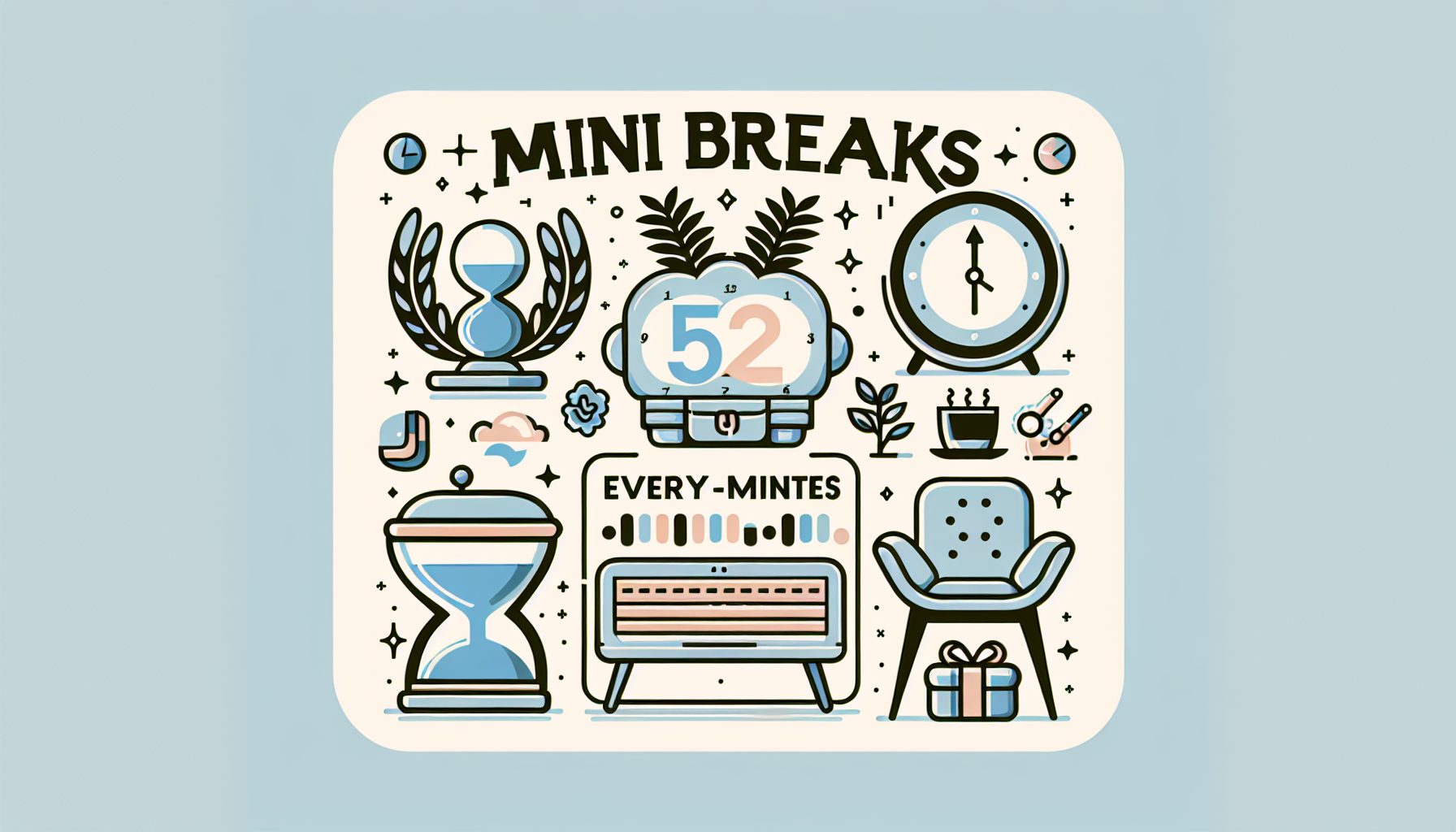 Мини-перерывы через 52 минуты