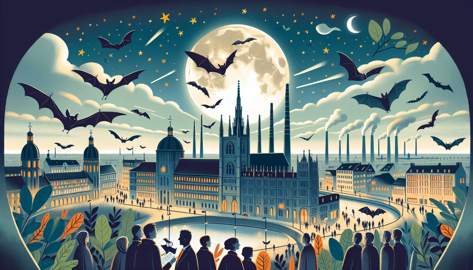 Экологический Bat Night в Европе