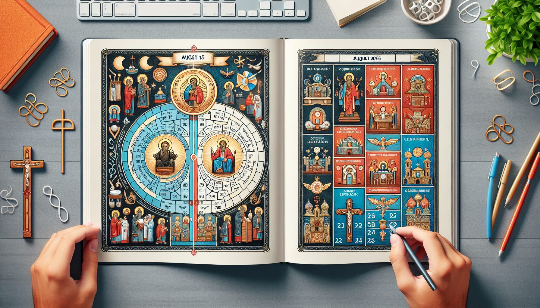 Православный и католический календарь