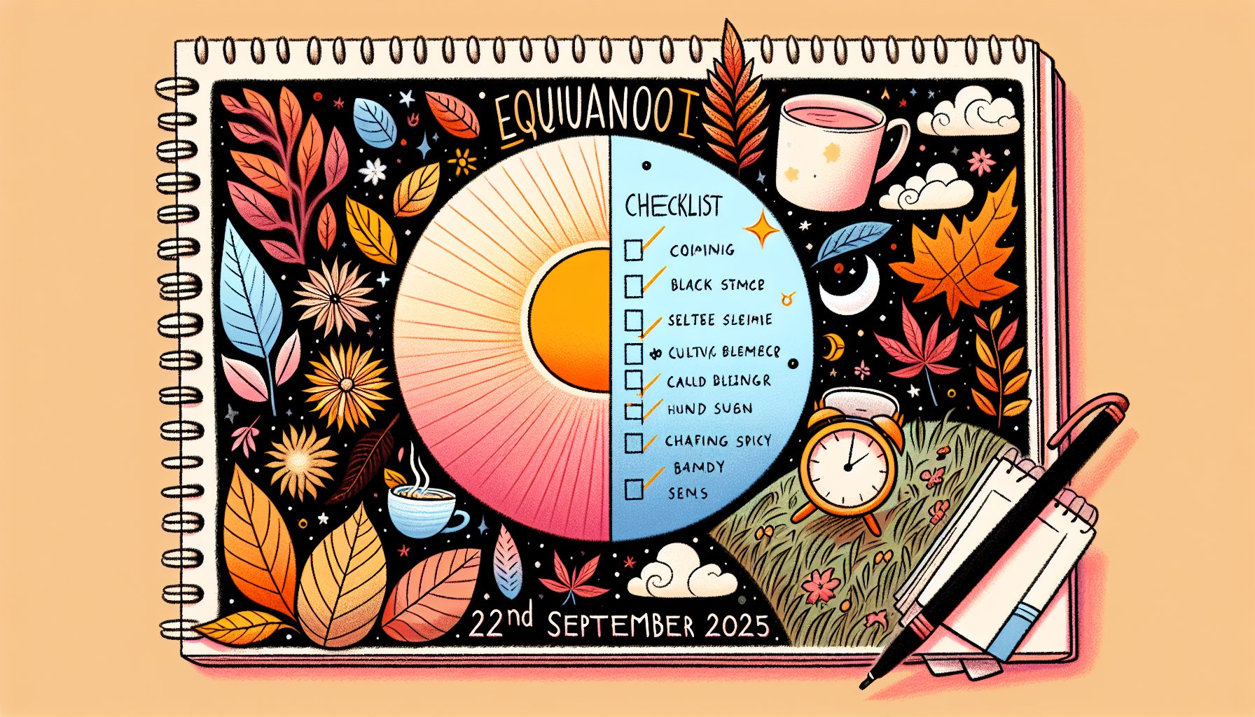 Чек-лист осеннего равноденствия