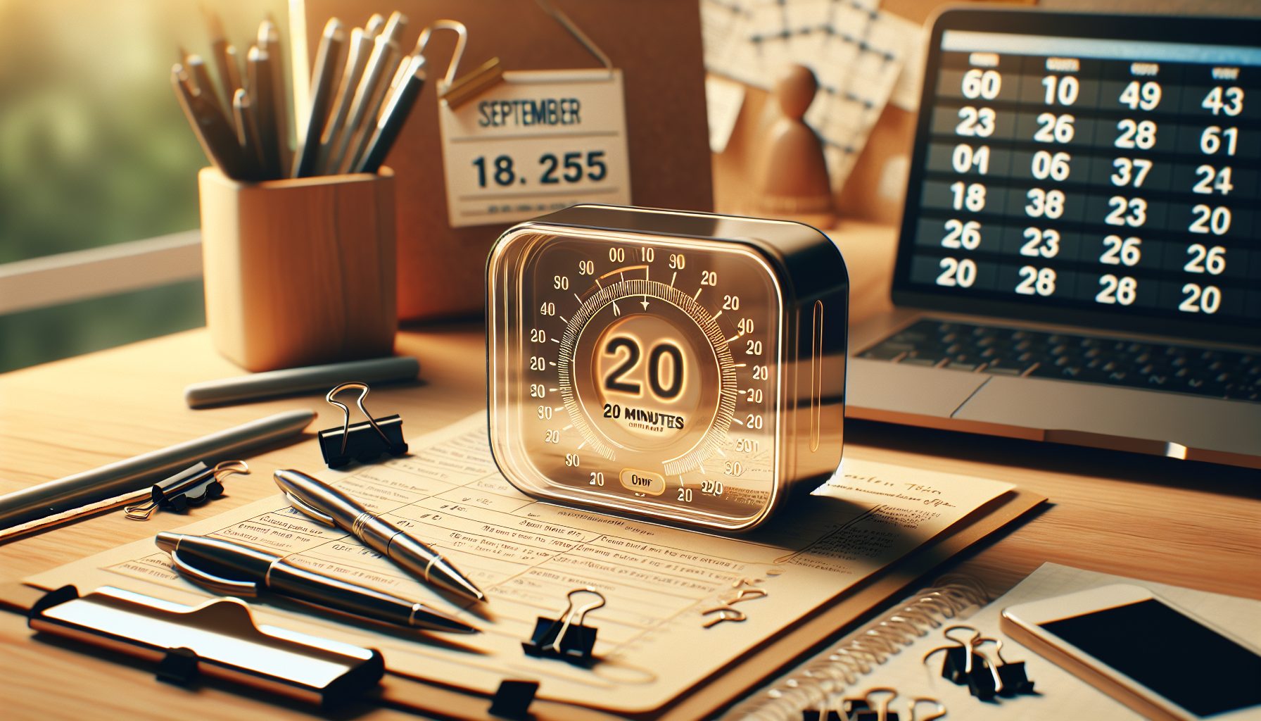 Как правильно организовать эти 20 минут